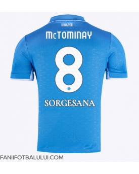 SSC Napoli Scott McTominay #8 Tricou Fotbal Replică 2024-25 Barbati Acasa